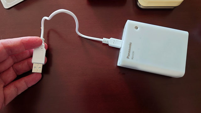 パナソニック1台3役USB入出力付充電器 (3).JPG
