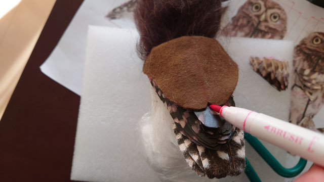 羊毛フェルトでコキンメフクロウを作る (2).JPG