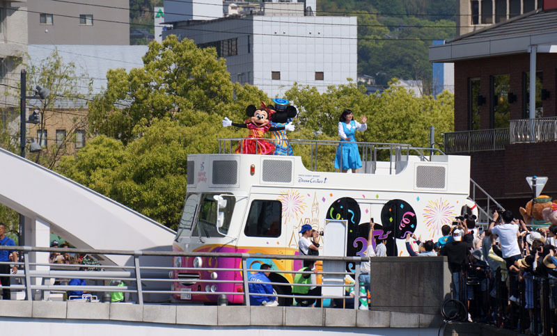 長崎帆船まつり ディズニーパレード 16.JPG