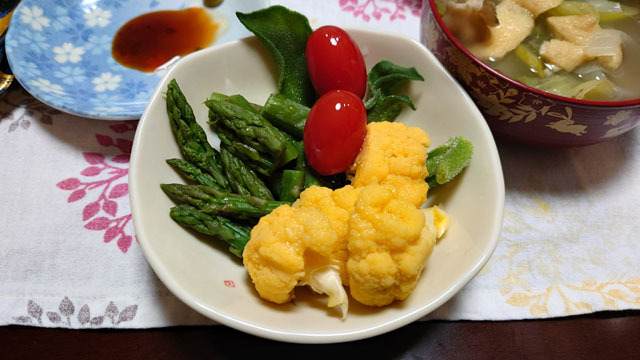 黄色のカリフラワーサラダ.JPG